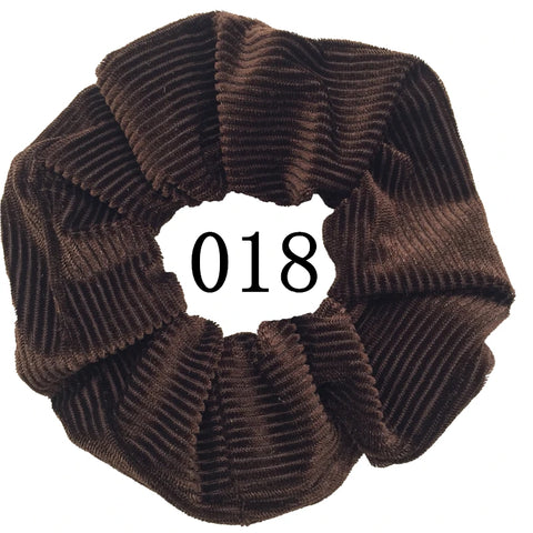 10/6/1pc Accesorios para el cabello chouchou cheveux femme hair scrunchies headband women ties velvet solid color Black set pack