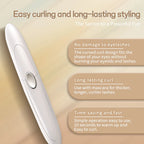Portable Electric Heated Eyelash Curler Pen for Effortless Curls And Separation Travel & Everyday Makeup Essential
