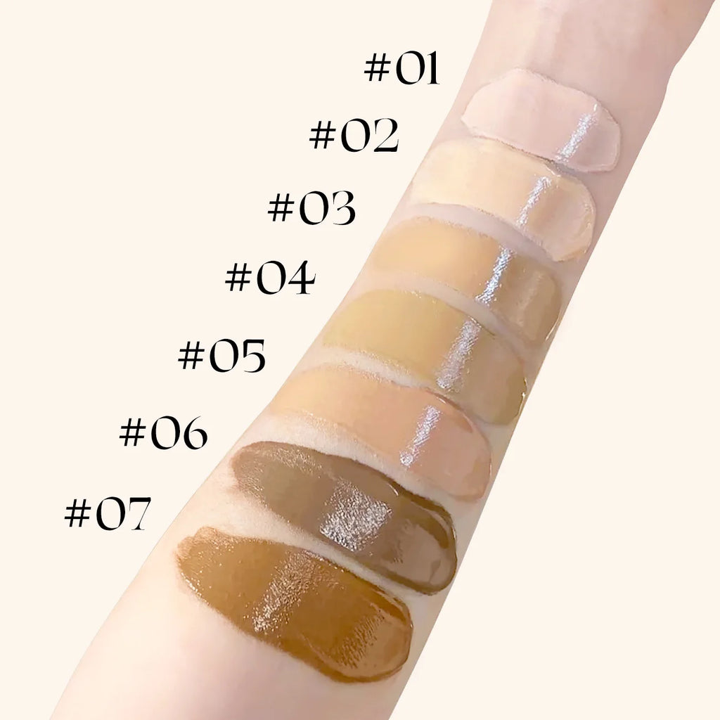 No-Makeup Cream, Tinted Moisturizer, Natural Long-Lasting Moisturizing and Brightening Concealer, Brightening Fake-No-Makeup Liquid Foundation