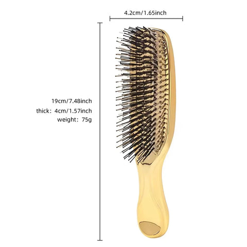 Premium Head Massager Scalp Brush Hair Massager Shampoo Brush Wet Plastic Detangling Brush Hair Cleaning Comb Hair Styling Comb