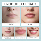 Hydration Lip Mask Non-Sticky Plumping Overnight Repair with Hyaluronic Acid Vitamin E For Dry Chapped Lips Blurs Lines Vegan