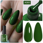 LILYCUTE Nude Crystal Rubber Base Gel Nail Polish Natural Color Semi Permanent UV Gel Soak Off Self Leveling Nail Gel Varnishes