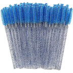 Disposable Crystal Eyelashes Brush Comb 50Pcs Eye Lashes Extension Mascara Wands Makeup Professional Makeup Beauty Tool