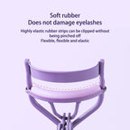 Professional Stainless Steel Eyelash Curler with Comb Tweezers Natural Curling Eyelash Clip Cosmetics Eye Makeup Beauty Tools