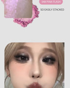 HERORANGE Glowing Charm Monochrome Eyeshadow Palette Pearlescent Explosion Polarized Brightening Silkworm Highlight