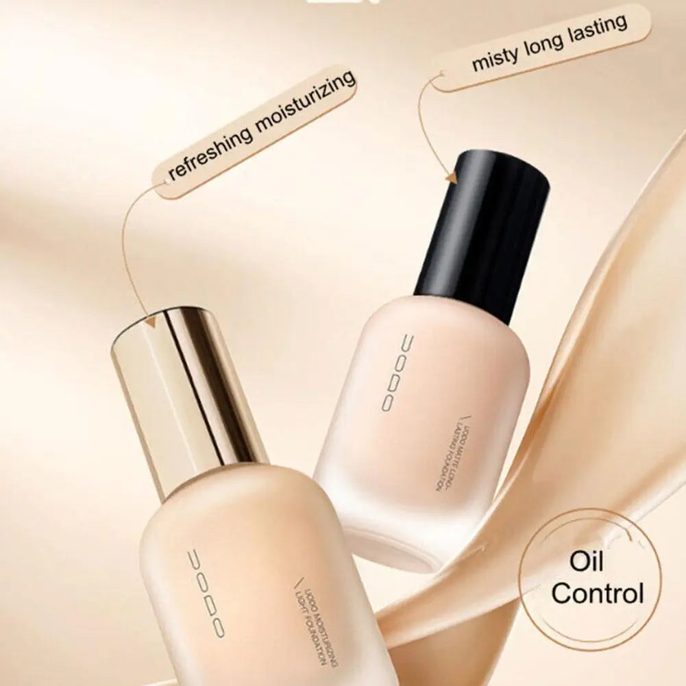 UODO Liquid Foundation Concealer Long-lasting BB Cream Waterproof Longlasting Brightening Dry To Oily Skin Care 30ml