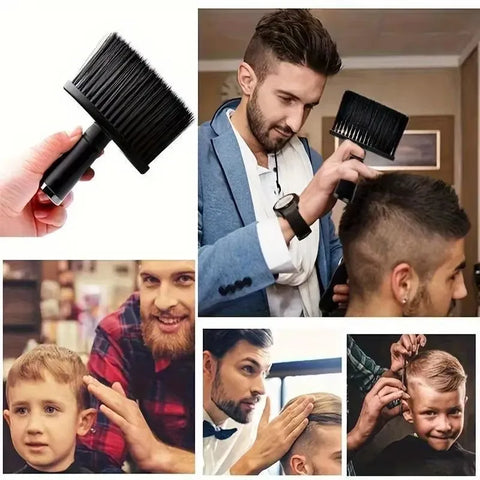 Salon-Grade Haircut Kit 3/4-Piece Set with Spray Bottle Comb Cleaning Brush for Expert Barbers- Elevate Your Haircutting Arsenal