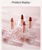 Handaiyan 12 Colors Matte Waterproof Velvet Nude Lipstick Sexy Red Brown Pigments Makeup Long Lasting Profissional