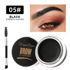 Dragon Ranee 6color Wild Eyebrow Styling Eyebrow Cream Styling Eyebrow Gel Soap Wax White Eyebrow Cream