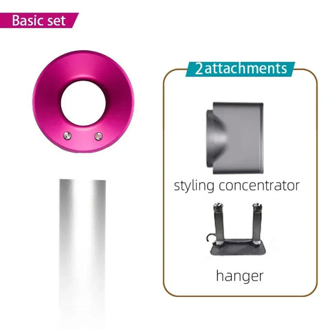 High Speed Bladeless Hair Dryer Negative Ion Fast Drying Home Powerful Hair Dryer Styling Tools 1600W High Speed Hair Dryer