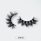 Dropshipping Wholesale Natural Wispy 3d Mink False Lashes Makeup Mink Fake Eyelashes With Soft Band Make-up For Women