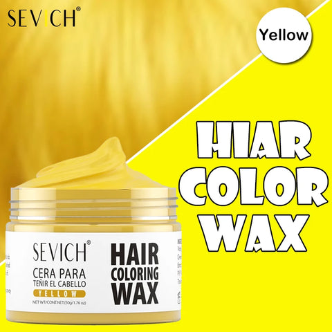 13 Color Hair Colour Wax DIY Hairs Dyed Mud Easy To Wash Long Lasting Dye for Eyebrow Beard Coloring Temporary Hair Colour Cream