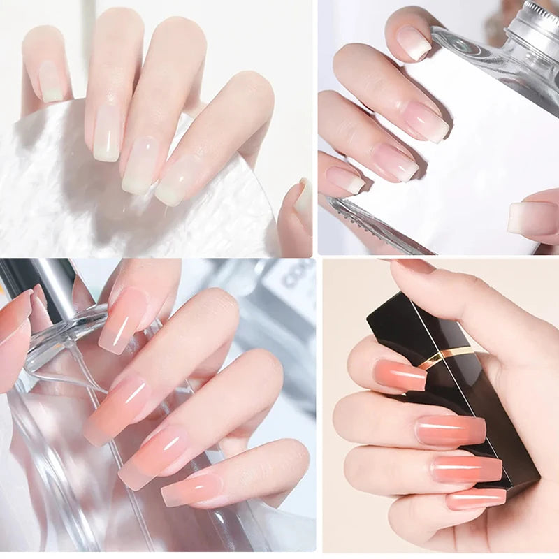 Manicure Set for Nail Extensions Gel Nail Polish Set 54W/36W LED Nail Lamp Nail Tools Set Quick Building Poly Nail Gel Set