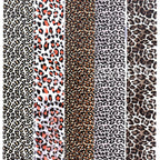 1Box-10pcs Nail Sticker Leopard Print Series Nail Foils Animal Leopard Texture Starry Nail Transfer Decals Slider Manicure DIY