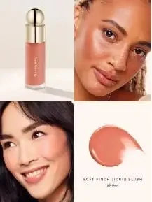 Rare Beauty Blush Set Liquid Mashed potatoes Blush Enhance Qi Blood Blush Powder Blush with Fine Texture Easy To Apply Blend