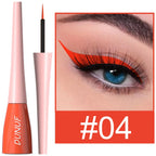 Matte Dark Green Liquid Eyeliner Pencil Waterproof Makeup Colorful Liquid Eye Liner Ultra-thin Long-Lasting Quick-Dry Eye Liner