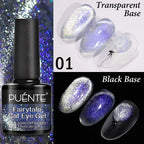 PUENTE 5ml Metallic Painting Liner Gel Polish Bright Mirror Effect Semi-Permanent UV Nail Varnish For Stunning French Nail Art