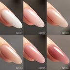VENALISA 7.5ml Quick Construction Gel Semi Transparent Jelly Color Nail Gel Polish Strengthener Soak Off UV LED Nude Pink Gel