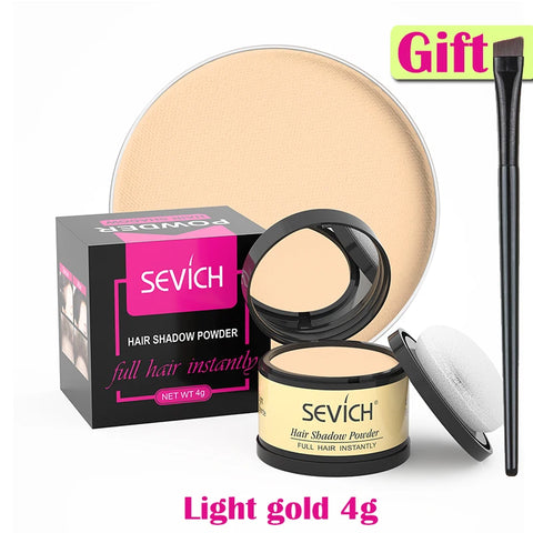SEVICH Hairline Powder Black Blonde Root Cover Up Hairline Powder Hair Fluffy Shadow Powder Makeup Repair Fill Shadow Thinning