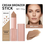 Cream Bronzer Stick and Contour Stick 2-in-1 bronzing and contouring instant depth & dimension to the face flawlessly over base