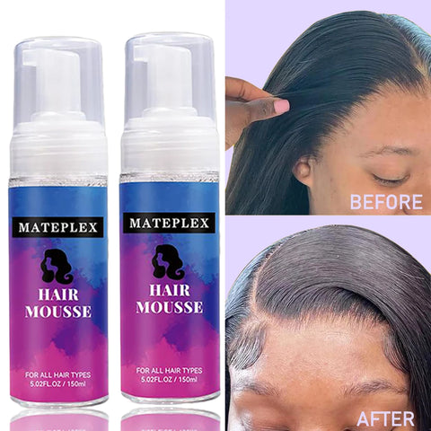 Hair Foam Mousse for Styling Curly Hair Styling Mousse Moisturizing Tangle Hair Styling Foam Hair Relaxer Cream Oil for Wigs