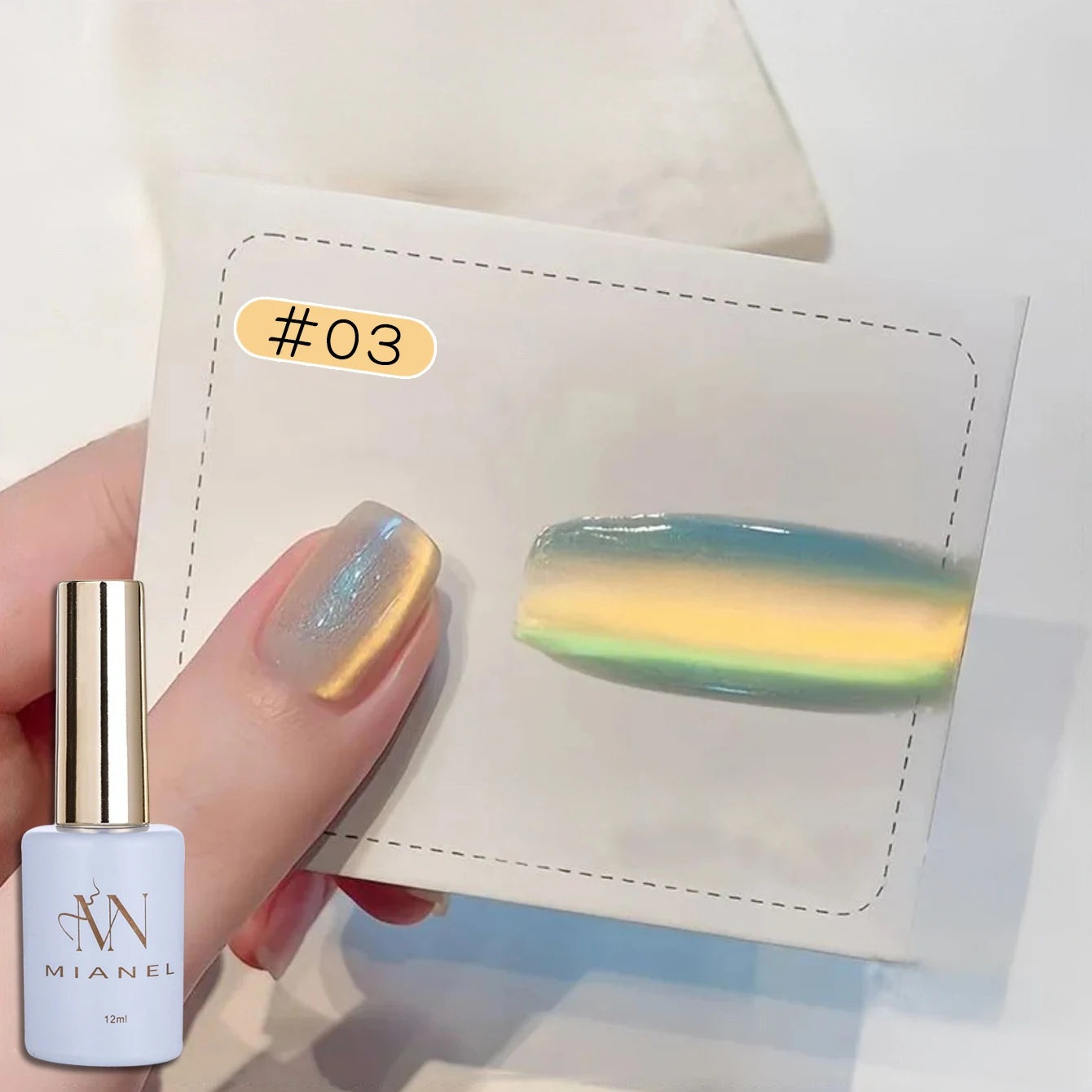 12ML 1-6PCS Popular Winter Internet Celebrity Hot-selling Northern Lights Cat Eye Magnet Gel Nail Polish Nail Art Nail Supplies