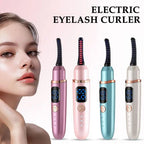 Electric Eyelash Curler Long-lasting Styling  3 Heat Settings & LED Light Type-C Charging Heated Eyelash Curler Makeup Tool