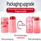 4 Colors Jelly Blush Stick Lip Balm Eyeshadow 3-in-1 Multi-Use Matte Blush Moisturize Brighten Lip Gloss