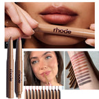Skin Peptide Lip Shape Pen Lip Liner Long Lasting Lip Tint Pencil Pen Makeup Lipstick Powder Blusher Gloss Rouge Makeup Lipliner
