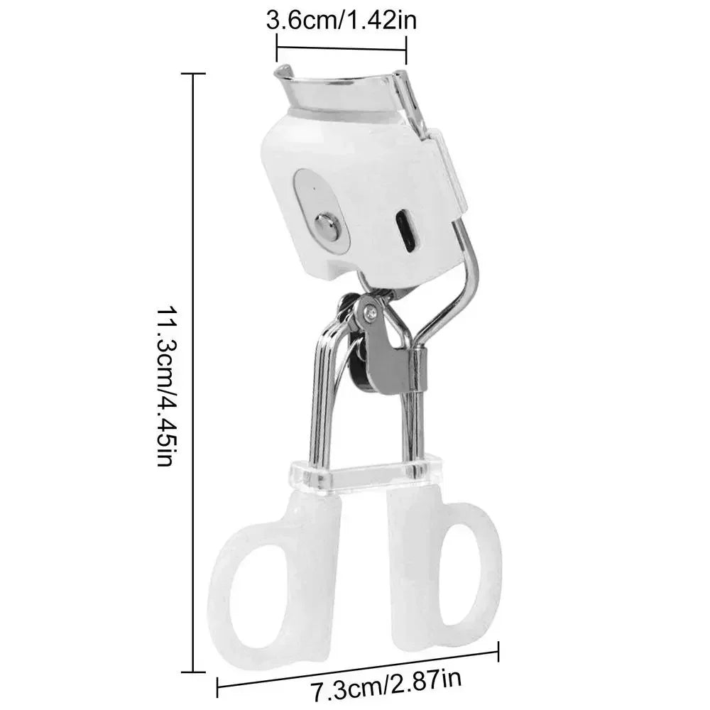 1PC Lady Heating Electric Eyelash Curler Cosmetic Makeup Tools Clip Lash Curler Lasting Lash Lift Eyelashes Makeup Beauty Tool