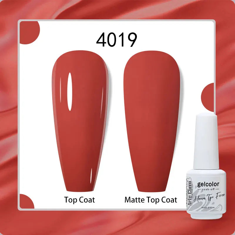 Arte Clavo 8ml HEMA TPO Free Gel Nail Polish Nail Art Manicure Semi Permanent Gel UV Hybrid Varnishes Base Top Coat Enamels New