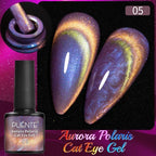PUENTE 5ml Metallic Painting Liner Gel Polish Bright Mirror Effect Semi-Permanent UV Nail Varnish For Stunning French Nail Art