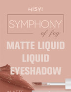 Single-Color Eyeshadow Liquid - Matte, Velvety, Enhances Complexion, Low Saturation, Blendable, Soft Matte Finish, Easy to Apply