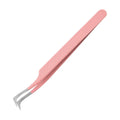 1PC Anti-static Precision Fiber Tip Tweezer Eyelash Extension Eyebrow Set Stainless Steel Beauty Precision Tweezers Makeup Tools