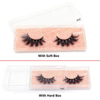 False Eyelashes 3D Mink Lashes Soft Fluffy Natural Long Fake Lashes Full Stripe False Eyelash Volume Eye Lashes for Makeup D101
