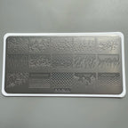 XMQ NAIL ART STAMPING PLATES CARTON CATS DOGS WATER RIPPLES IMAGE PLATE TEMPLATES