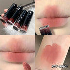 Matte Nude Velvet Liquid Lipstick Waterproof Long Lasting Lip Gloss Peach Lip Tint Mud Lip Glaze Rose Red Lip Stain For Women