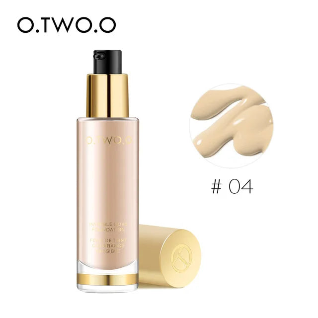 8 Color Liquid Foundation Makeup Face Base Corrector Waterproof Long Lasting Moisturizer Concealer Cosmetics