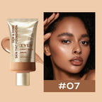 No-Makeup Cream, Tinted Moisturizer, Natural Long-Lasting Moisturizing and Brightening Concealer, Brightening Fake-No-Makeup Liquid Foundation