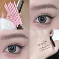 Punk Red Eyebrow & Eyeliner Gel 2 In 1 With Angled Brush Smudge-Proof Waterproof Creamy Smooth for Brows & Under Eye Makeup