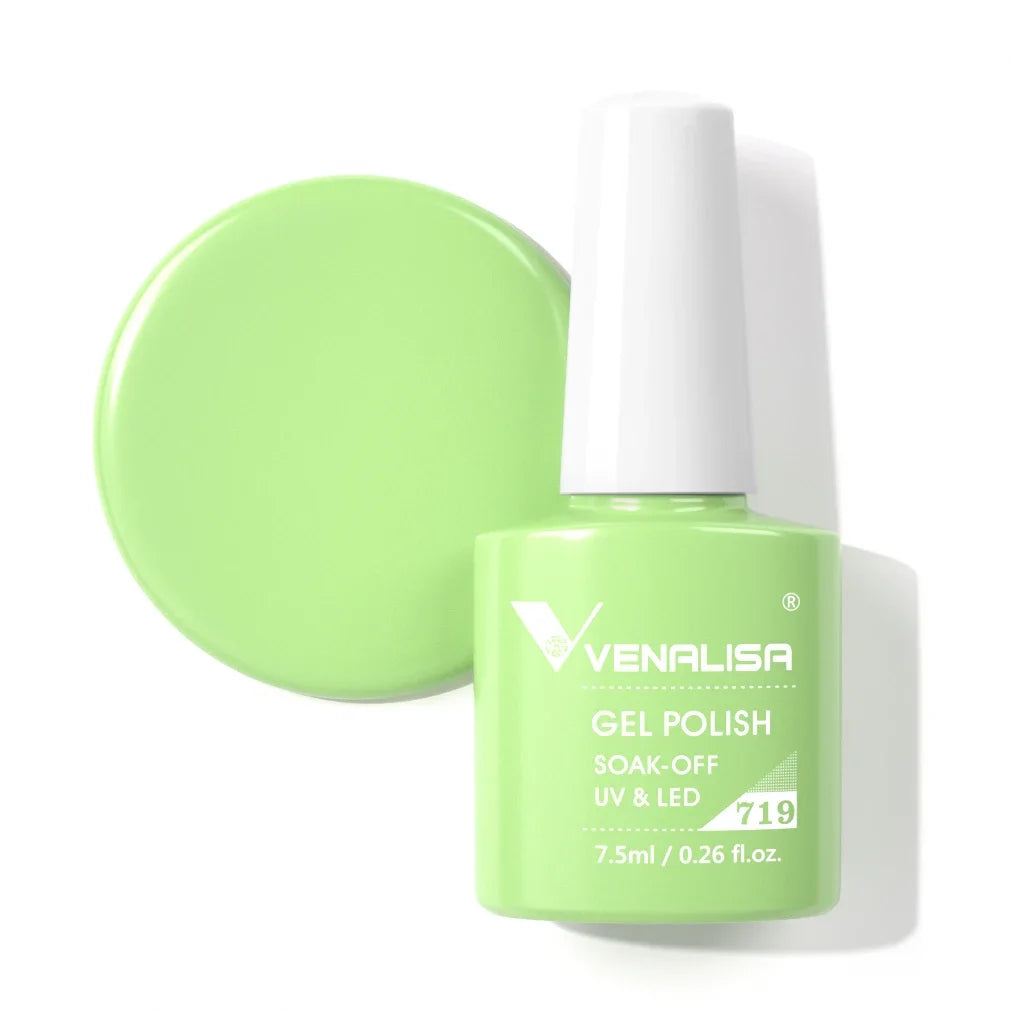 Venalisa VIP4 Nail Gel Polish HEMA/TPO FREE Full Coverage Beautiful Semi Permanent Soak Off UV LED Gel Nail Polish Gel Lacquer