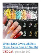 11pcs Aurora Glass Nail Foil Sticker Ice Cube Broken Glass Paper Iridescent Nail Film Decals Chameleon Reflective Nail Stickers