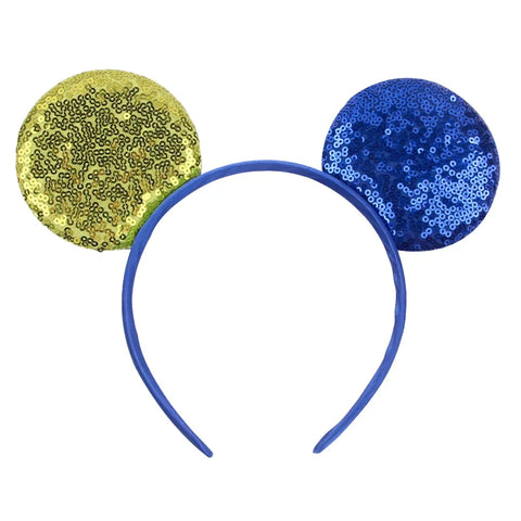 Boys Disney Mouse Ears Headbands Mickey Mouse Hairband With No Bow Party Festival Cosplay Christmas Birthdays Hair Accessories