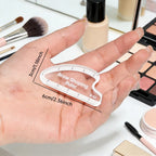 1 Minute Fast Drawing Design Brow Easy Tool Microblading Permanent Makeup Stencils Brow Mapping Ruler Eyebrow Shaping Ruler