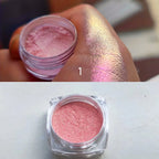 Chameleon Glitter Eyeshadow Pearly Shimmer For Brightening Contouring, Metallic Gradient Colors Easy Lazy Eye Makeup Festivals
