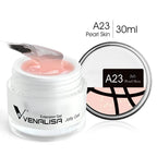 30ml Venalisa Builder Jelly Gel French Soak Off UV LED Poly Nail Gel Pearl Pink Funny Bunny Nail Extension Nail Manicure