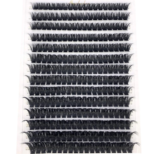 60D/80D Mink Eyelashes 100/280 Bundles Natural Eyelash extension 3D Russia Volume Individual Eyelash Cluster Makeup Tools Lashes
