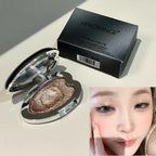 Monochrome Gloss Metallic Eyeshadow Palette Punk Smoky Green Blue Eyeshadow Mashed Potato Waterproof Shimmer Lying Silkworm