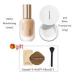 UODO Liquid Foundation Concealer Long-lasting BB Cream Waterproof Pore-minimizing Lasting Bright Dry To Oily Skin Care 30ml