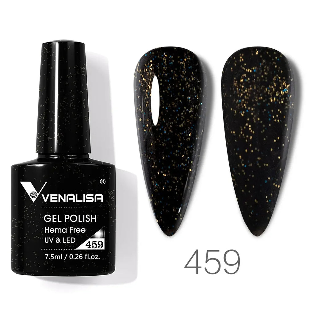 Venalisa VIP4 Nail Gel Polish HEMA/TPO FREE Full Coverage Beautiful Semi Permanent Soak Off UV LED Gel Nail Polish Gel Lacquer